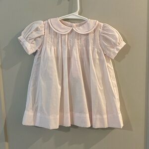 NWOT Petit Ami heirloom baby pink dress